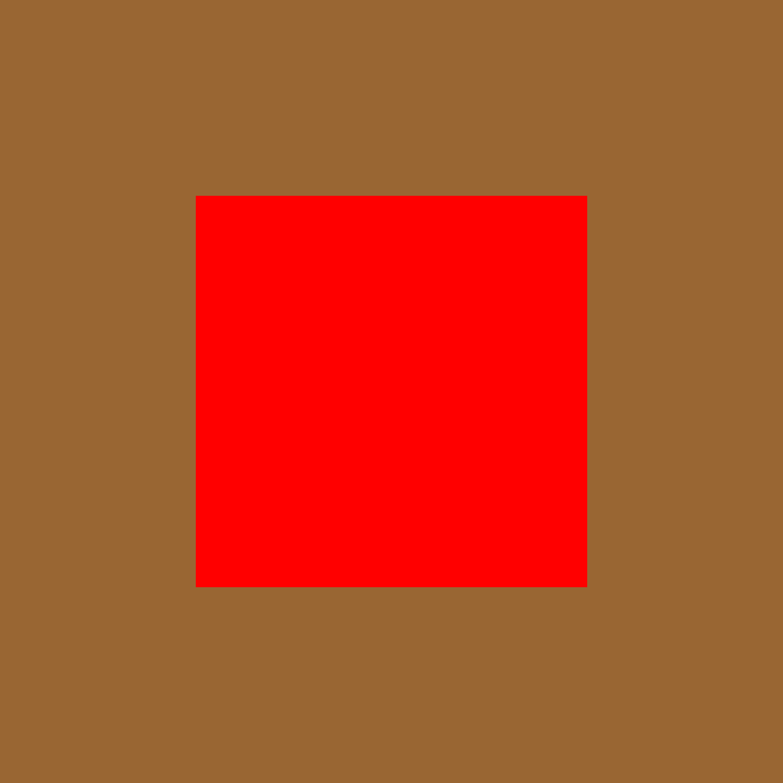 赤い正方形